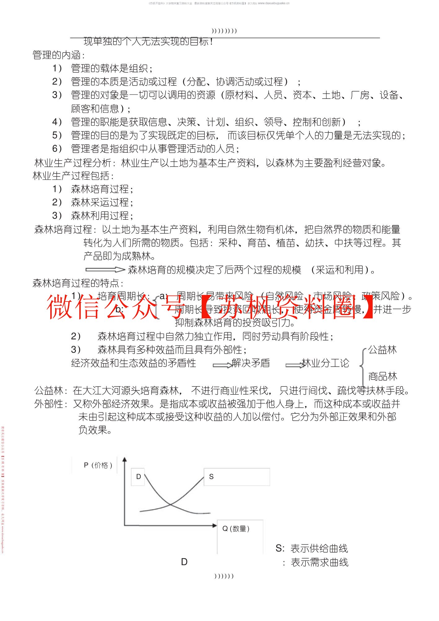 林业经济学